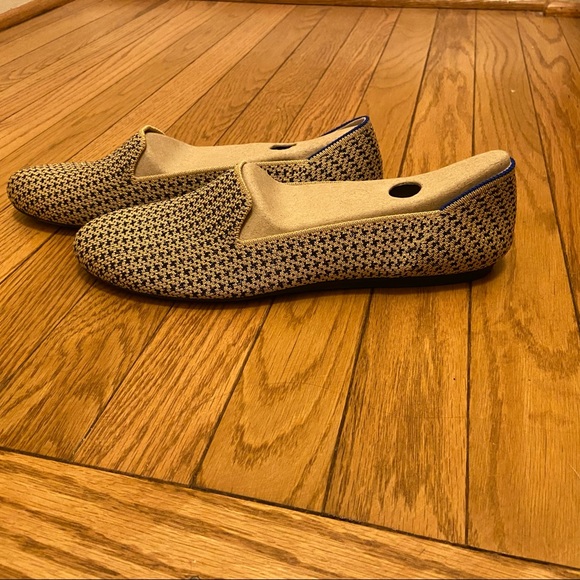 Rothy’s Gold Houndstooth Loafers, sz 10 - Picture 6 of 6